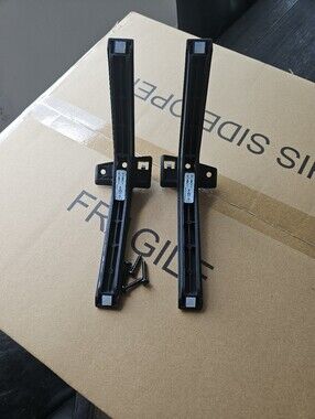Pair of Black TV Mount Brackets